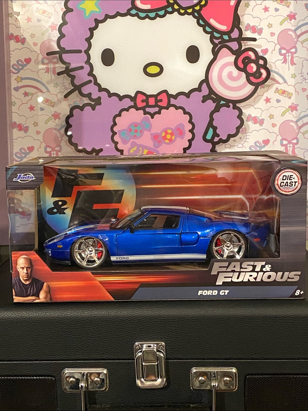 NIB 1:24 Fast & Furious Ford GT Die-Cast Car 💙🖤